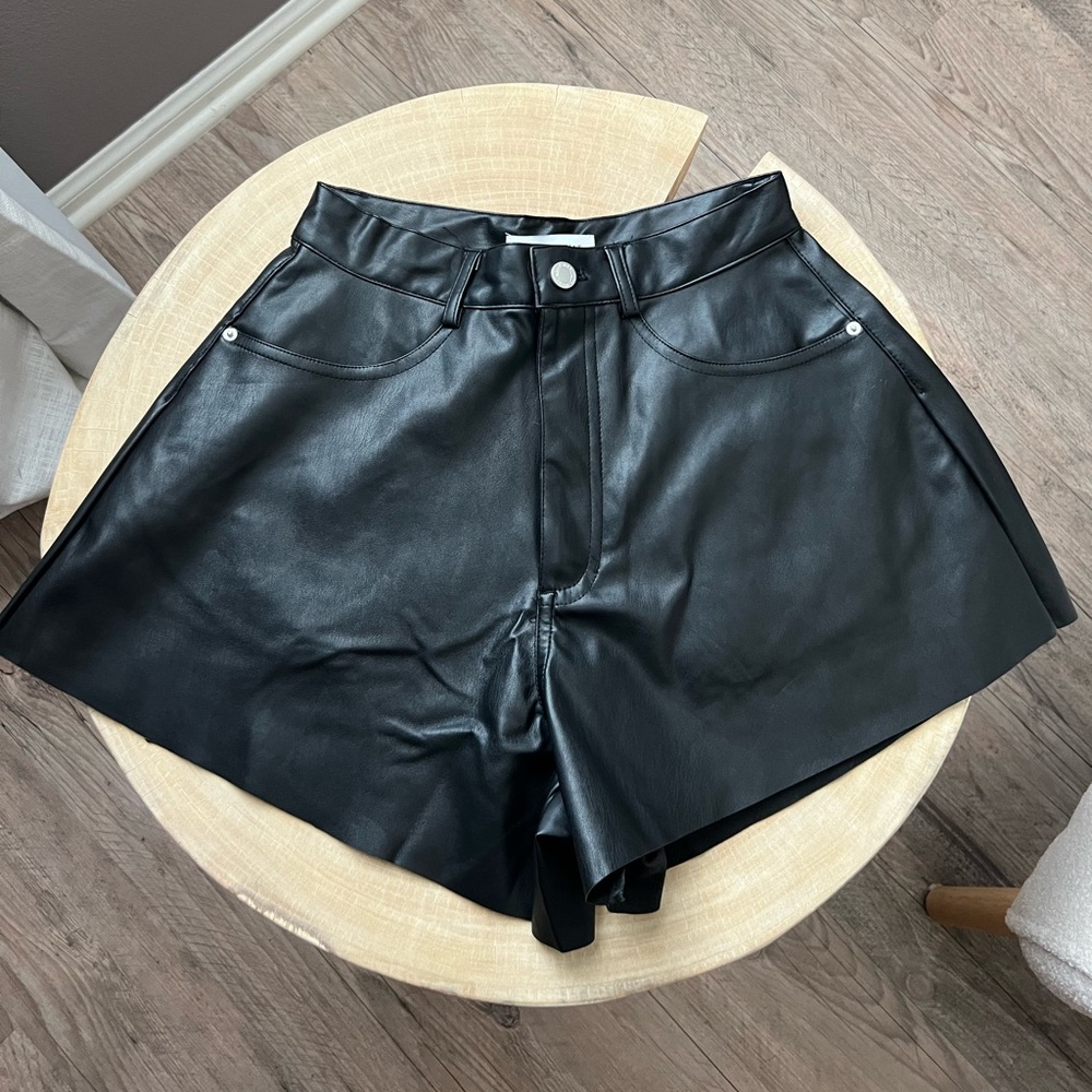 WeWoreWhat flare bell shorts